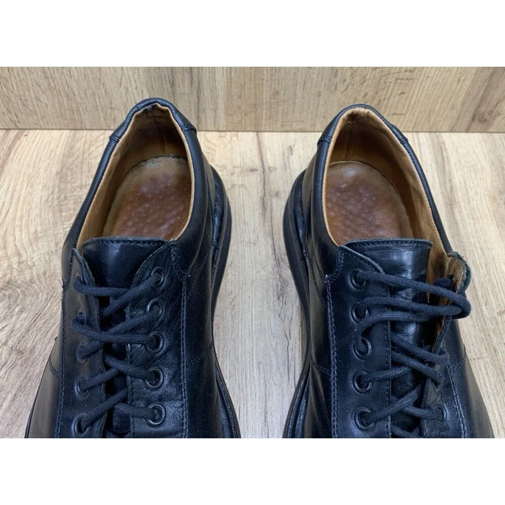 Allen Edmonds 48040 Men's Black Leather Comfort Oxford Shoes Size 9.5 D USA